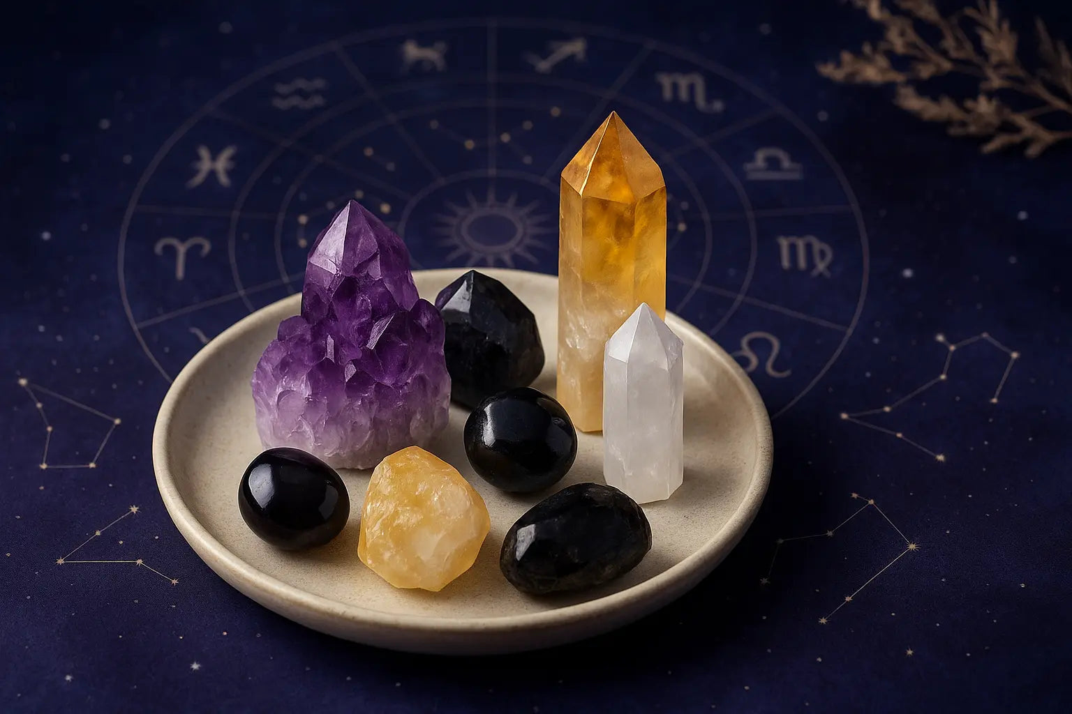 Zodiac × Crystals: Unlock Your Personal Energy Map