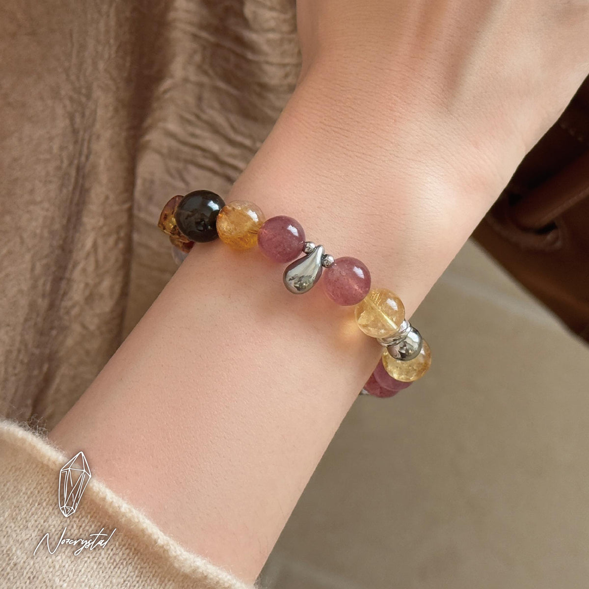 2027 ROOSTER ZODIAC CRYSTAL BRACELET