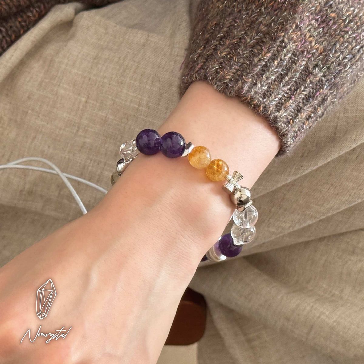 2027 PIG ZODIAC CRYSTAL BRACELET