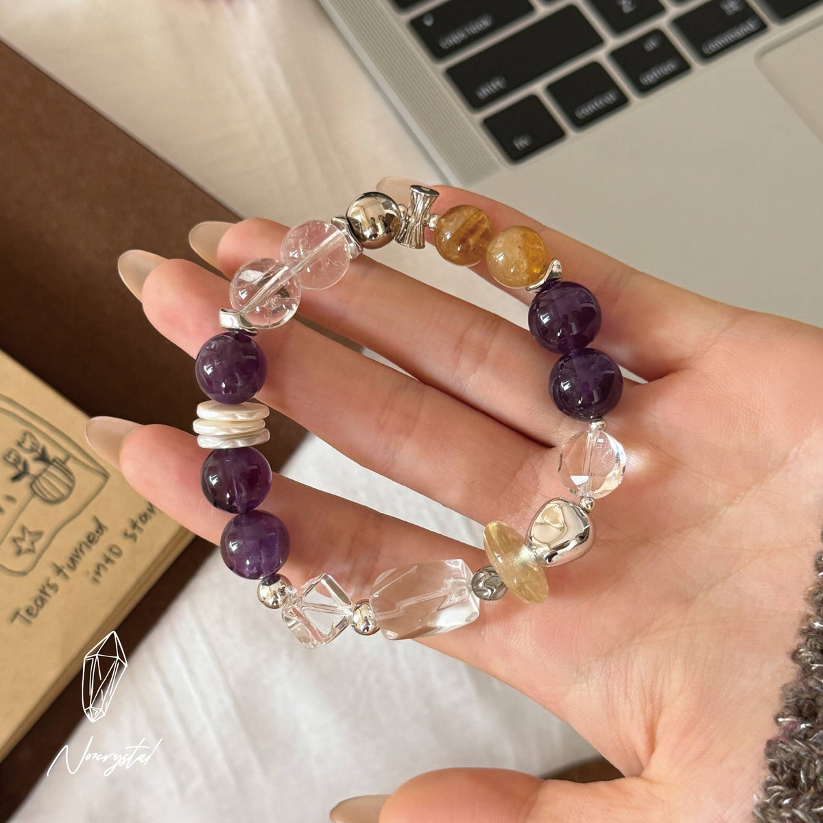 2027 PIG ZODIAC CRYSTAL BRACELET