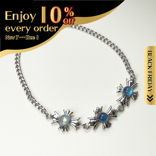 Labradorite Chain Bracelet