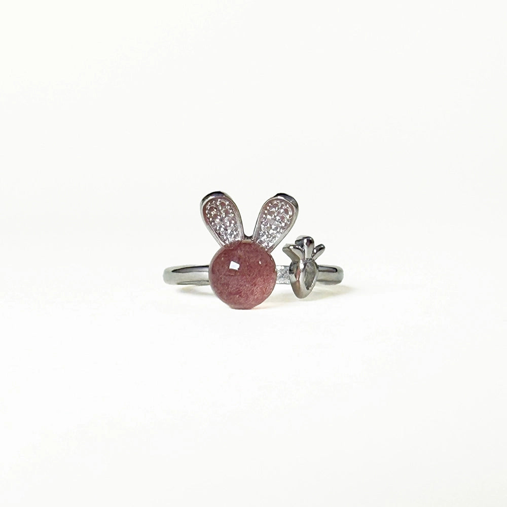Strawberry Quartz Ring
