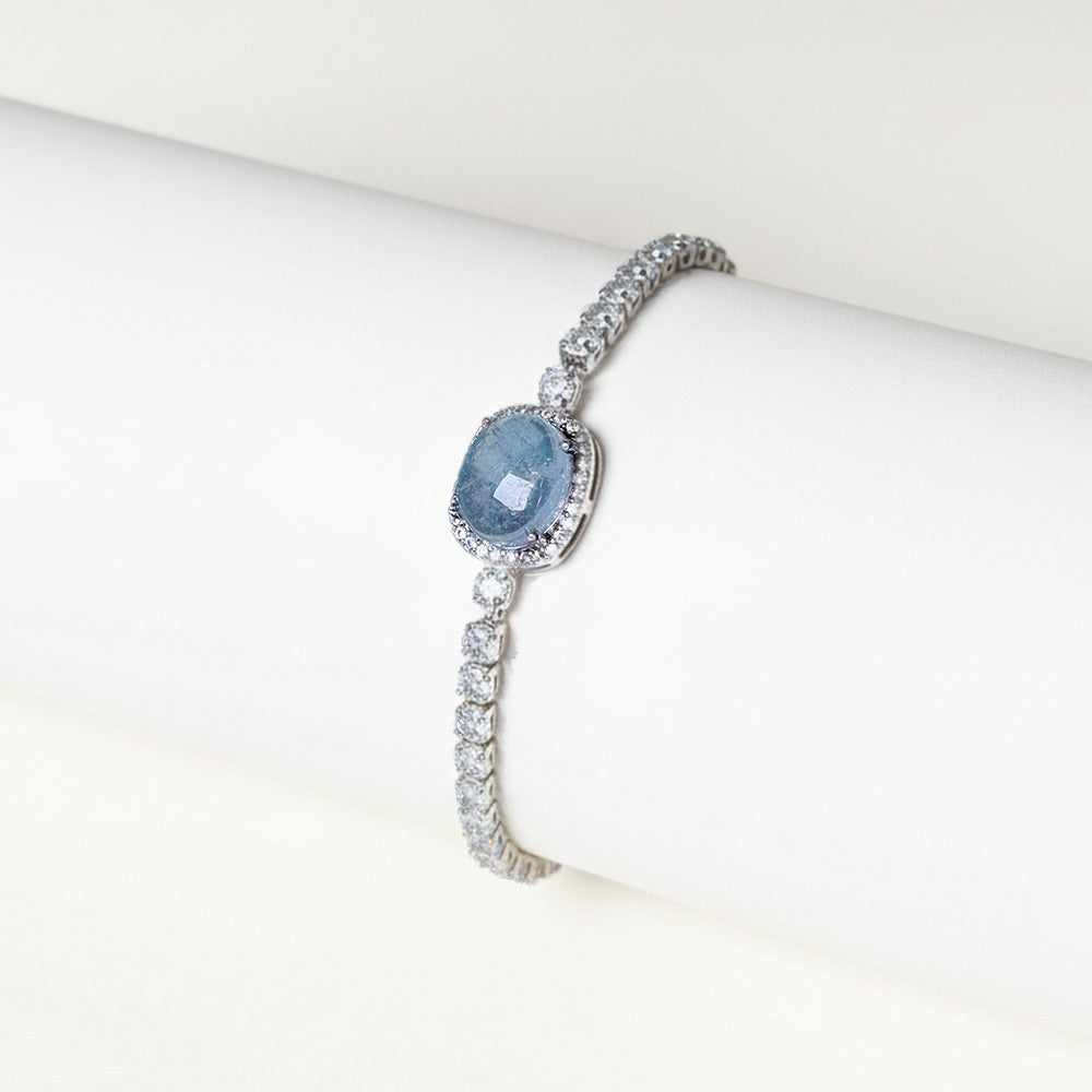 Aquamarine Adjustable Bracelet
