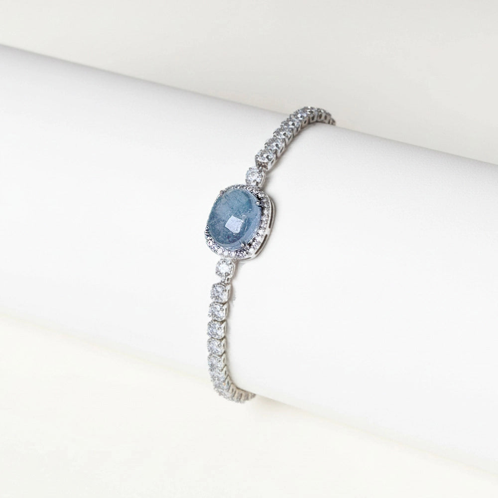 Aquamarine Adjustable Bracelet