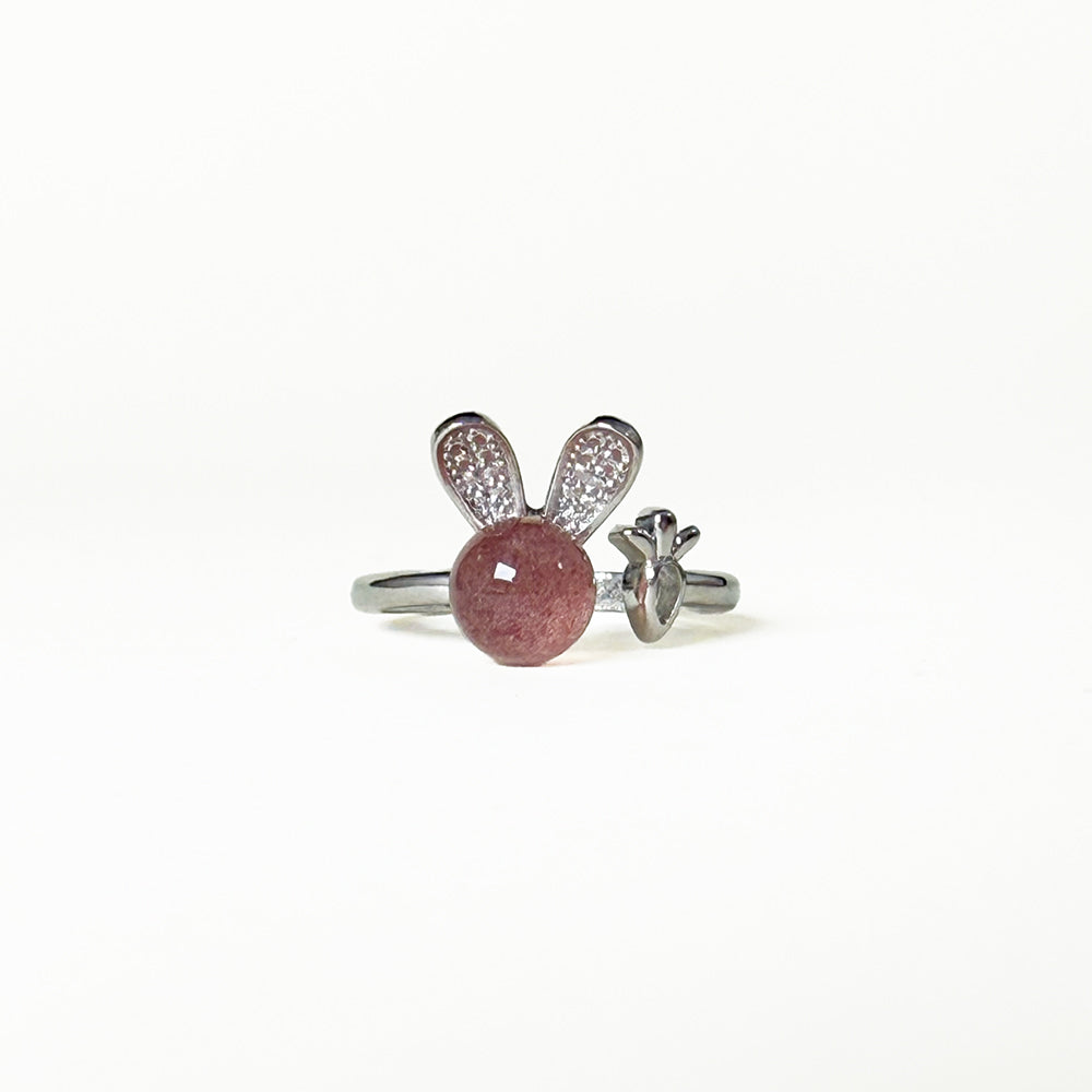 Strawberry Quartz Ring