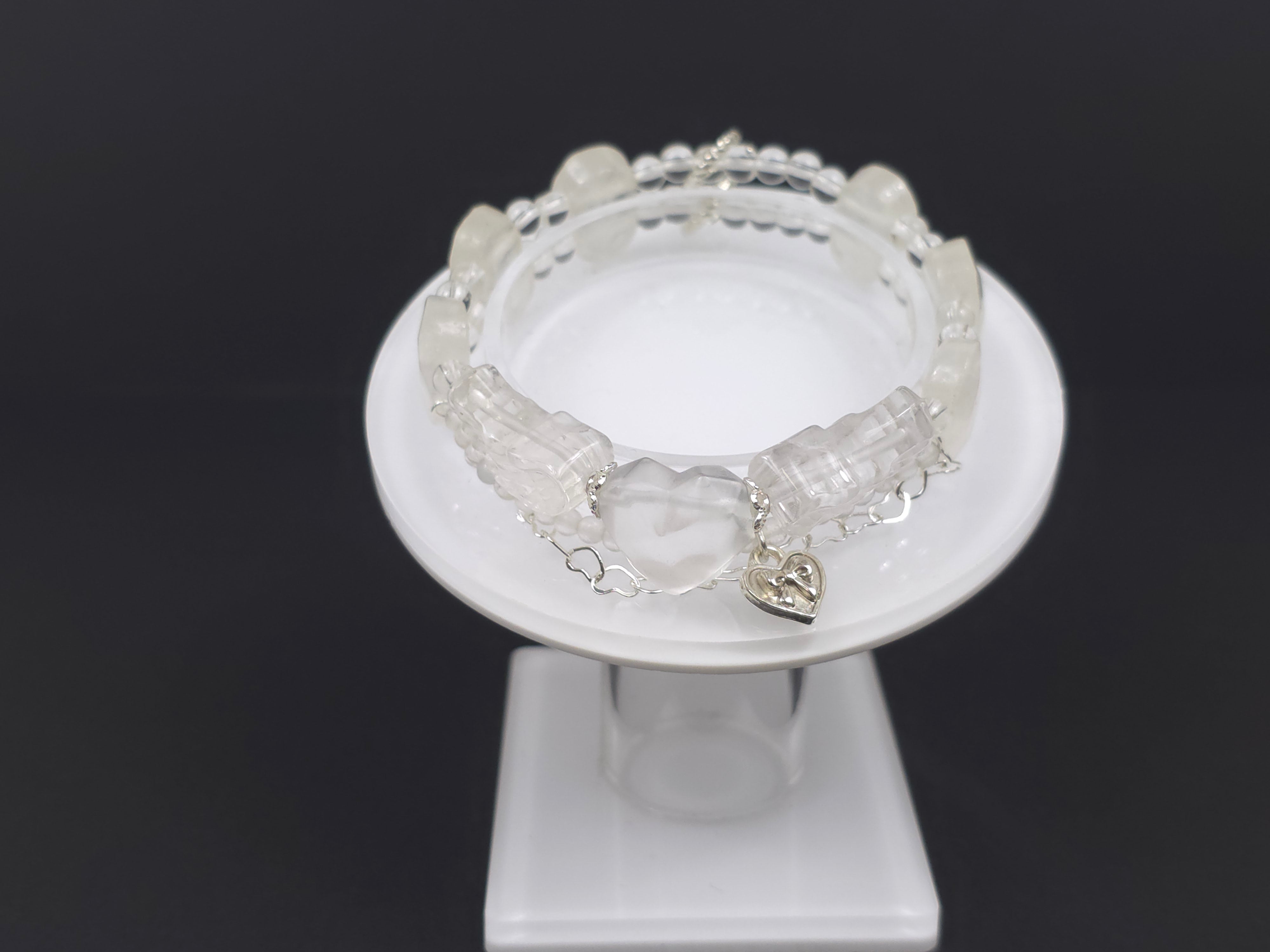 Angel’s Embrace – White Crystal Design