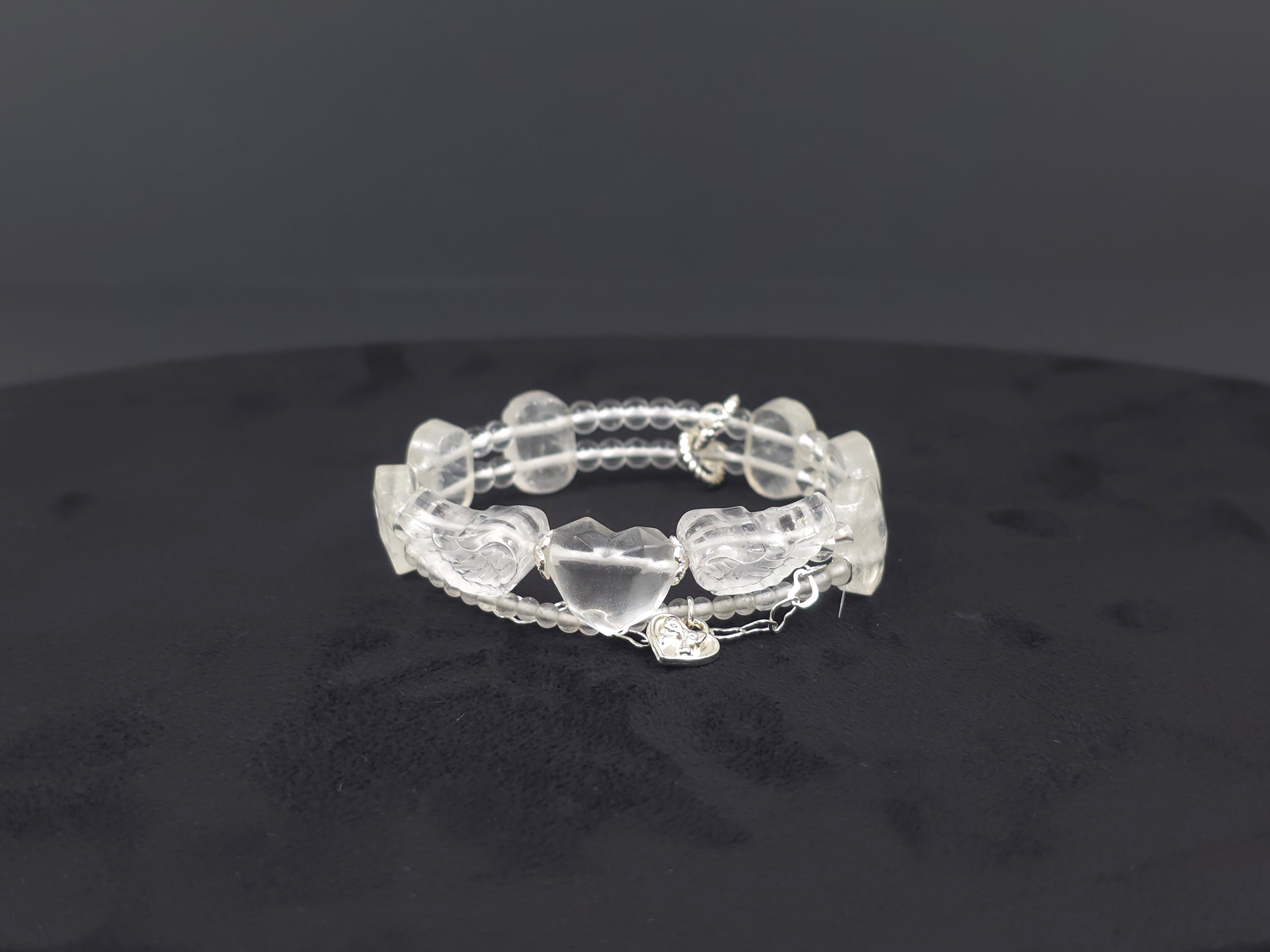 Angel’s Embrace – White Crystal Design