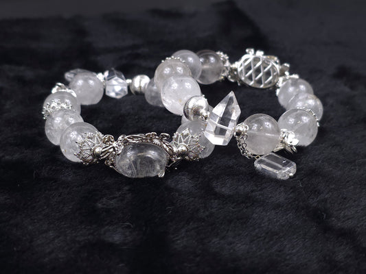 Energy Plus - Shining Diamond Quartz Bracelet
