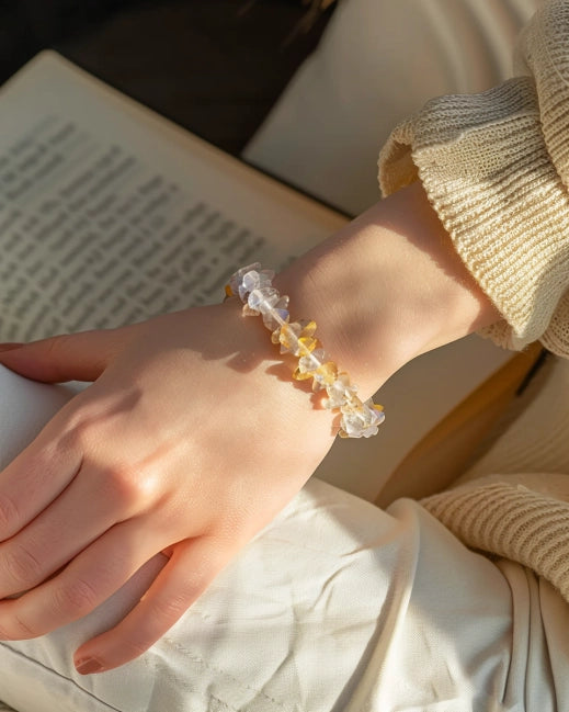 Citrine Chip Bracelet