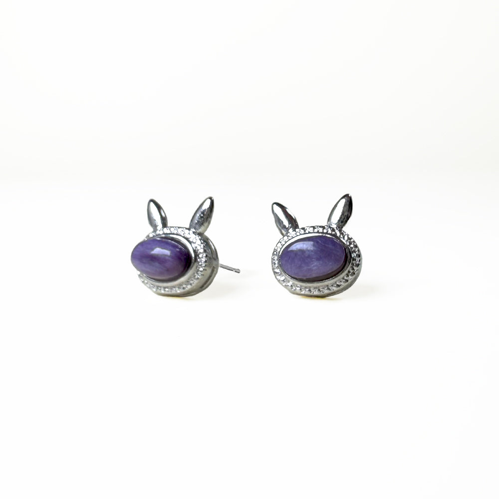 Charoite Earrings