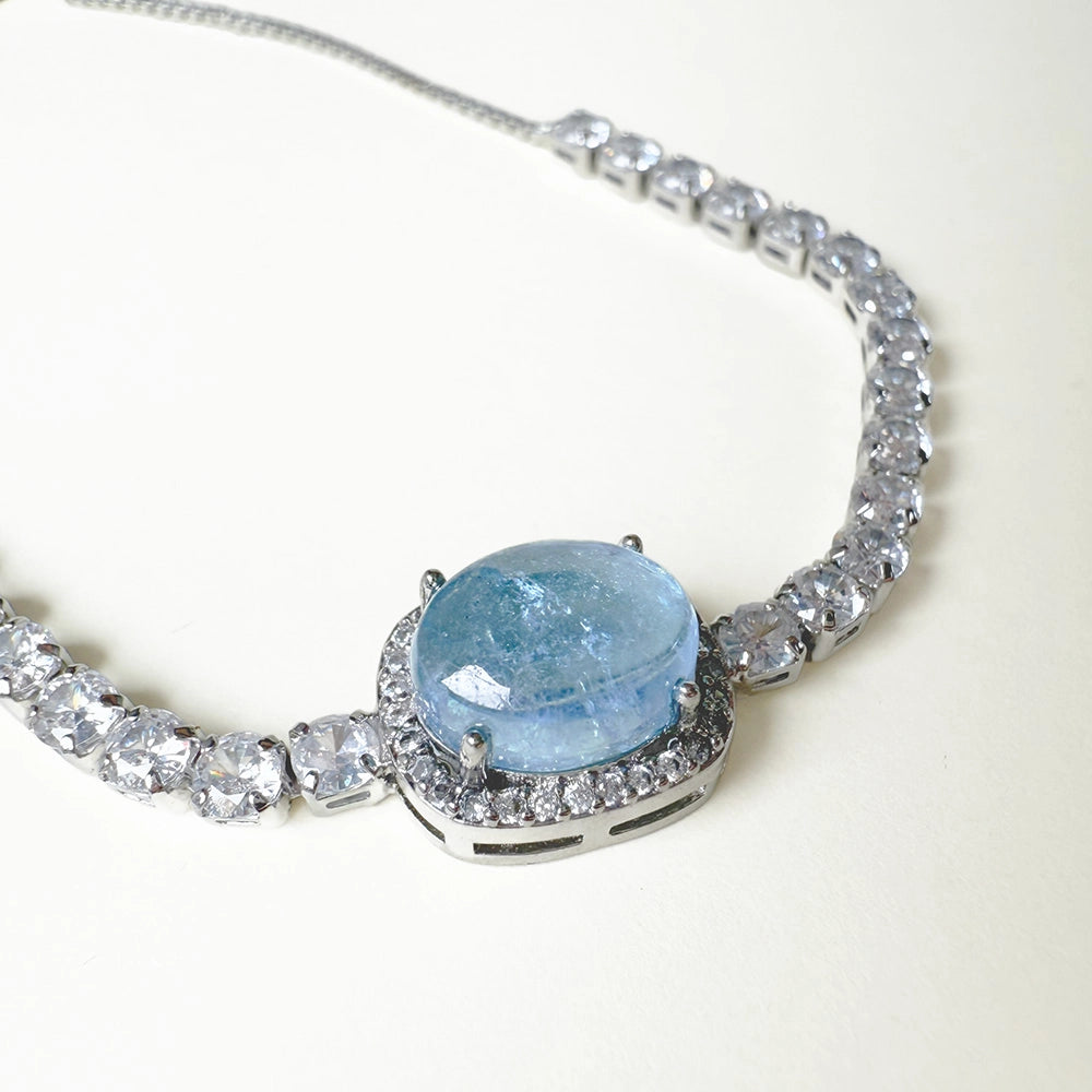 Aquamarine Adjustable Bracelet