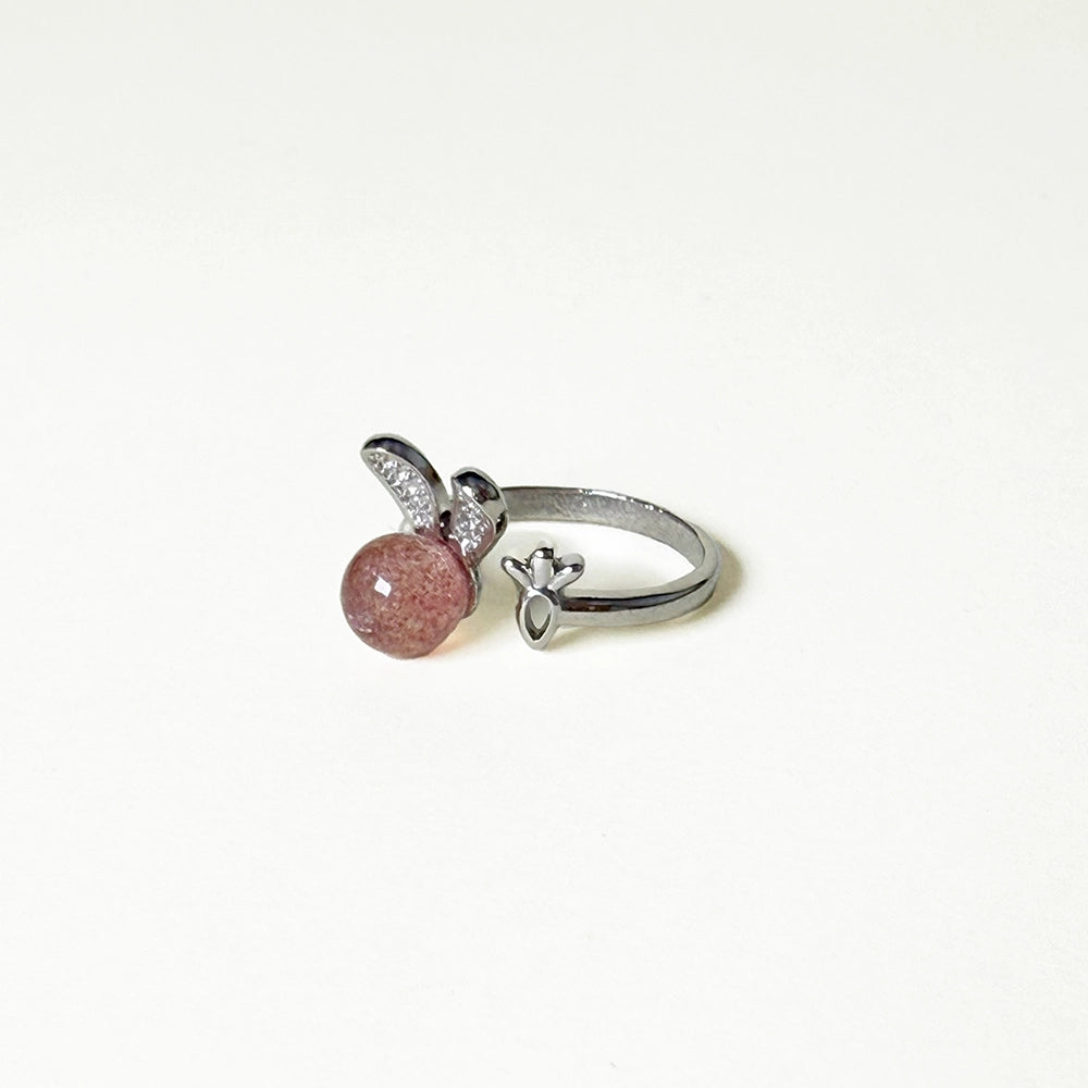 Strawberry Quartz Ring