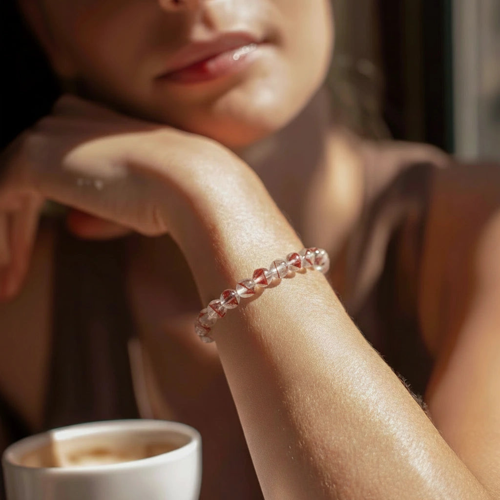 Money Sorted | Red Phantom Quartz