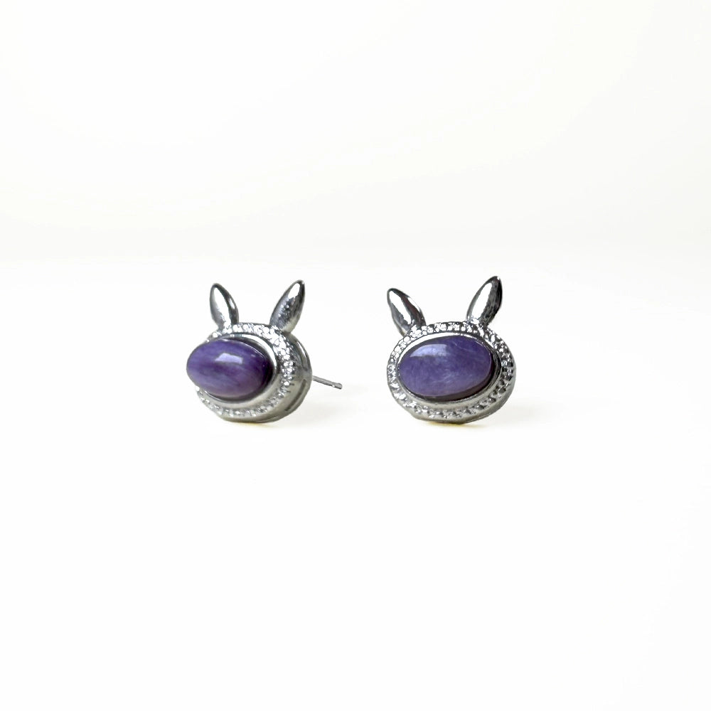 Charoite Earrings