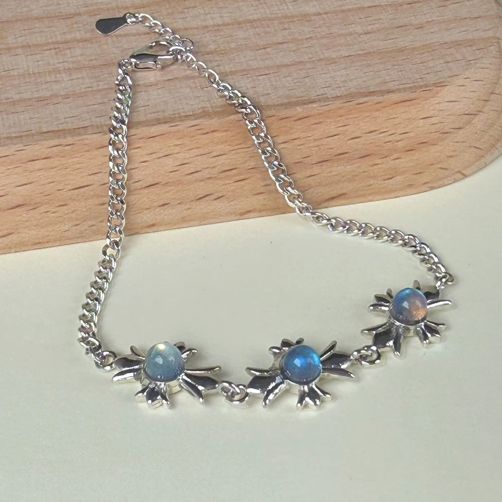 Labradorite Chain Bracelet