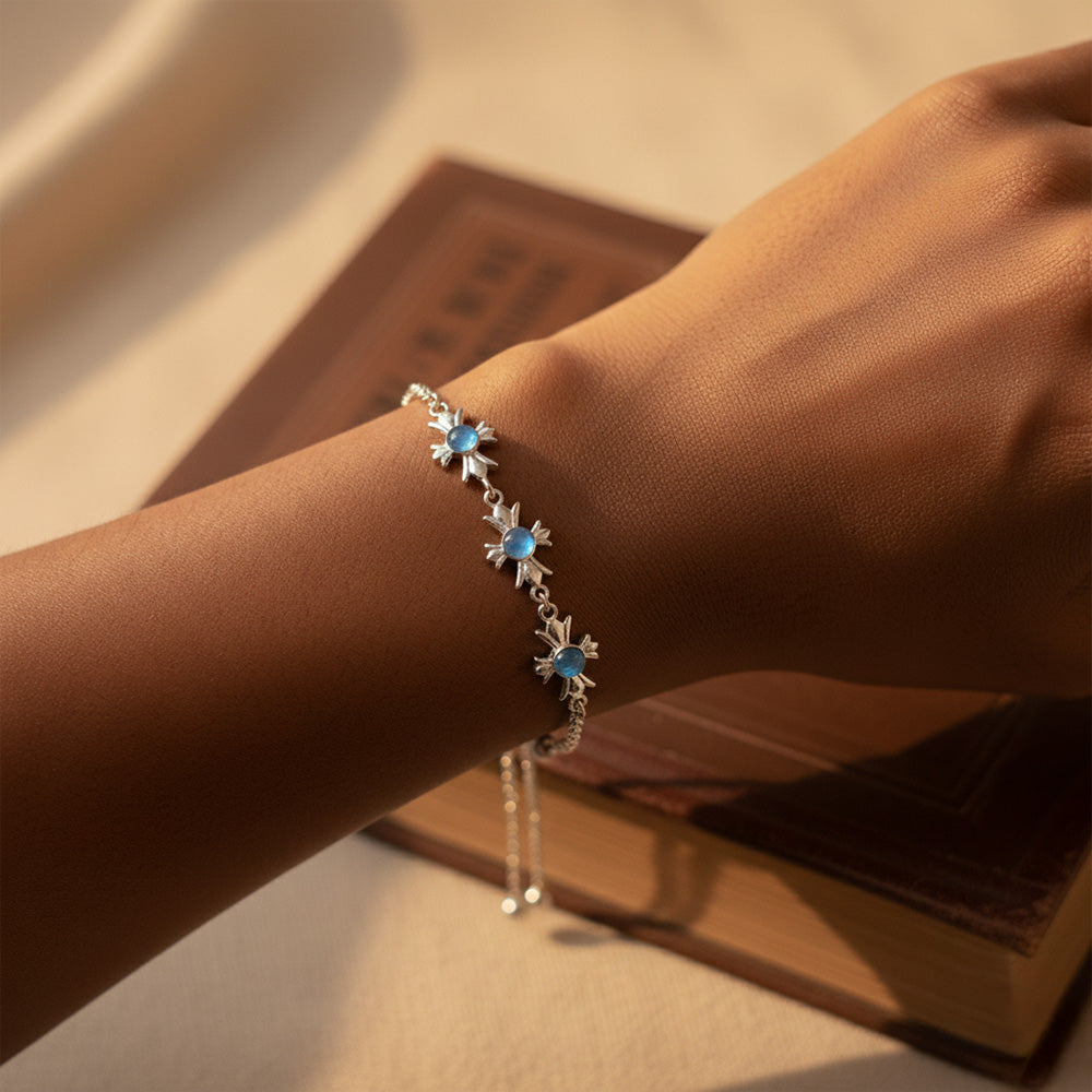 Labradorite Chain Bracelet