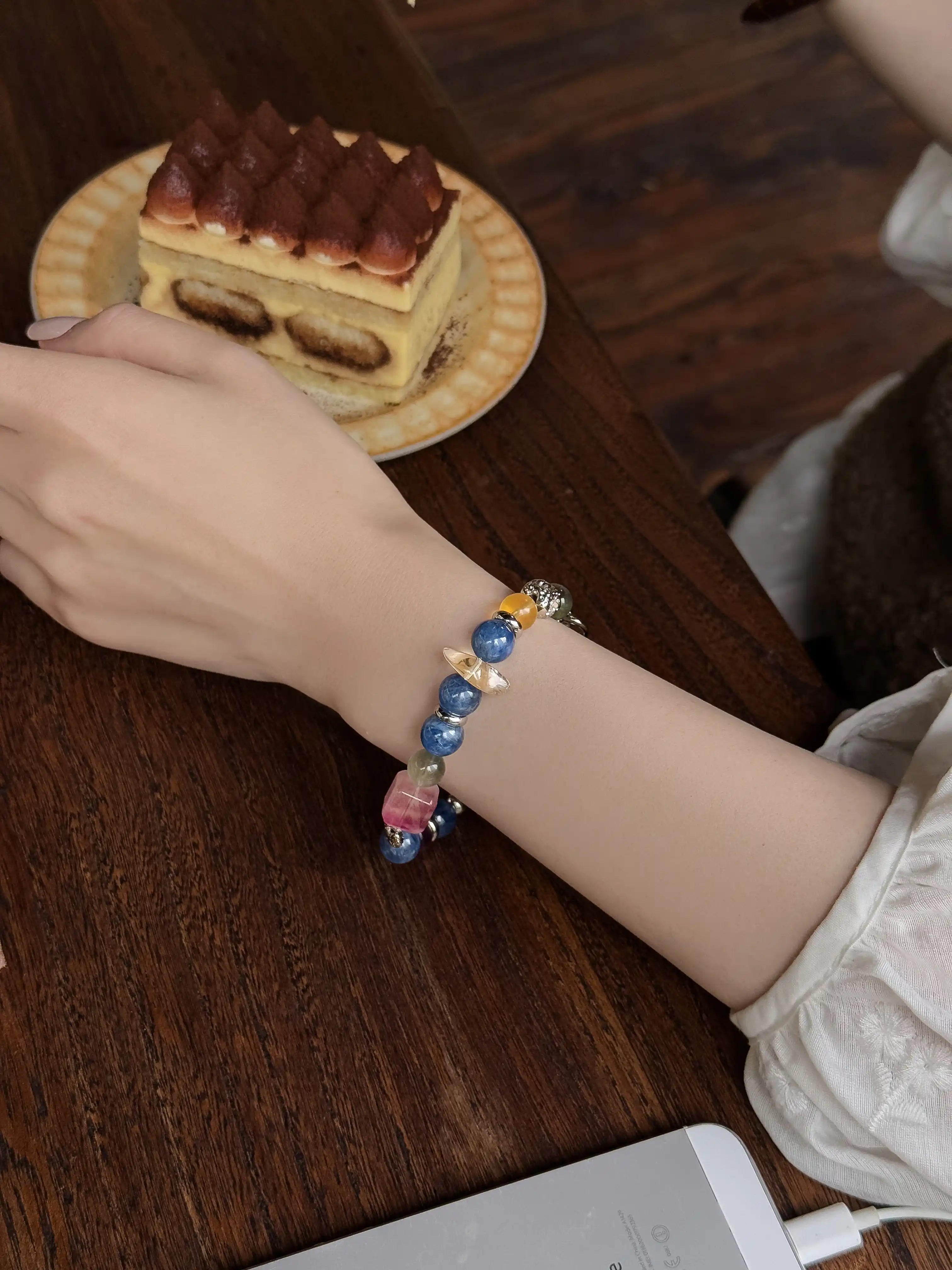 Big Brain Energy | Blue Kyanite · Rainbow Fluorite · Citrine