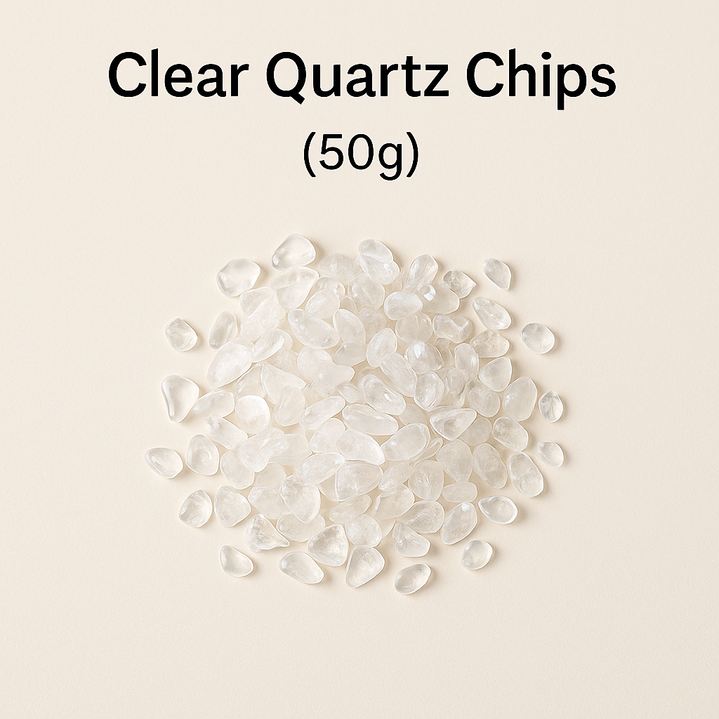 Clear Quartz Chips (50g)