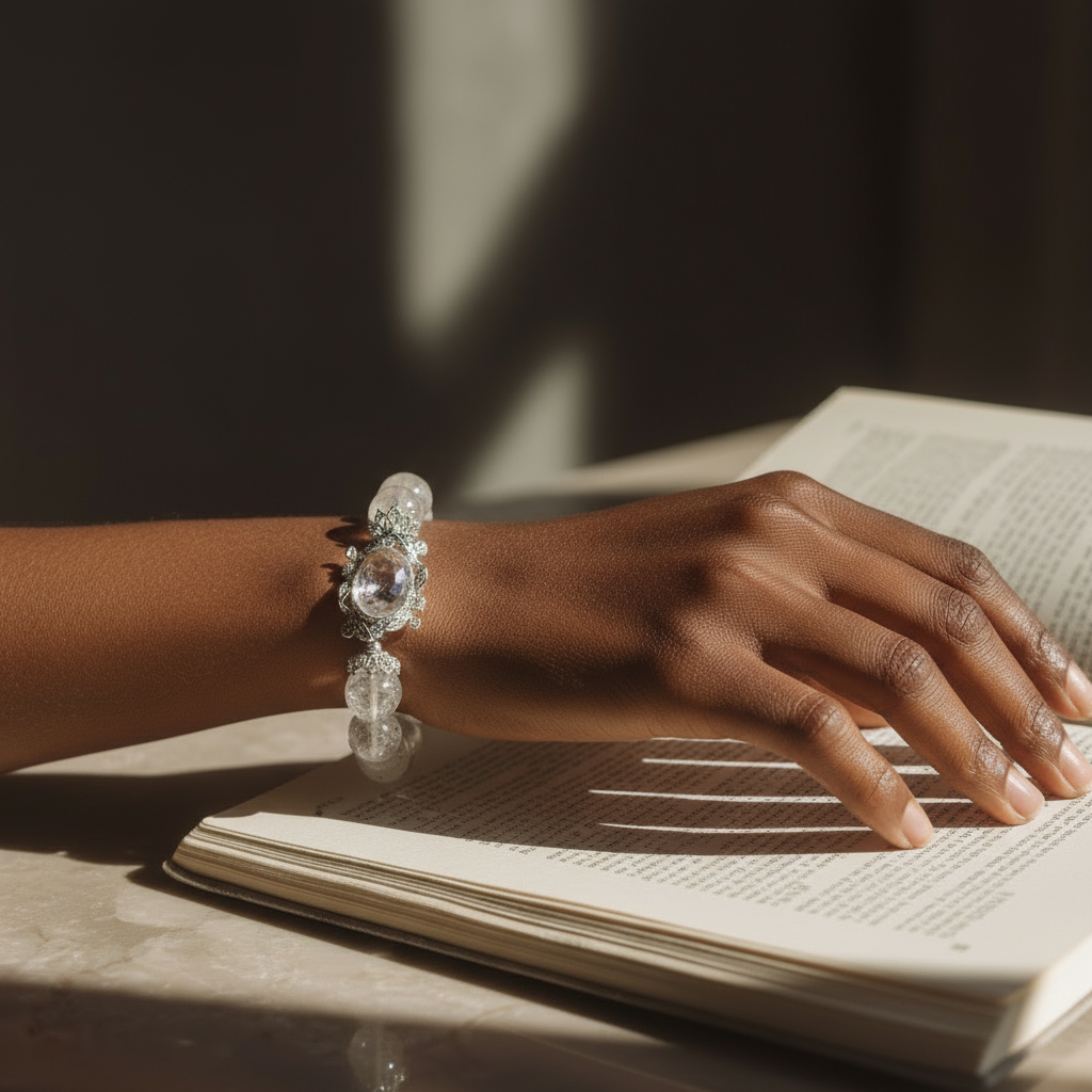 Energy Plus - Shining Diamond Quartz Bracelet