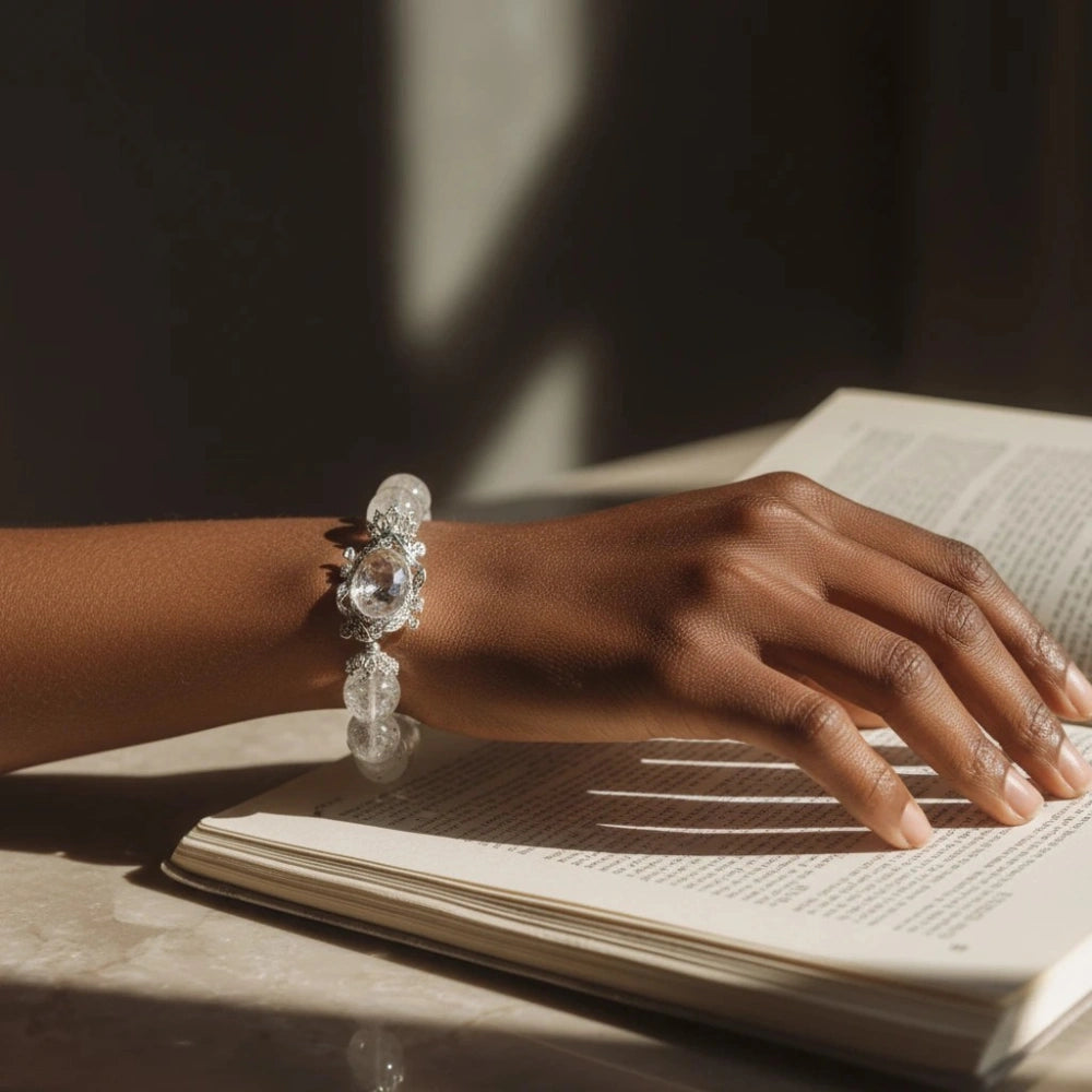 Energy Plus - Shining Diamond Quartz Bracelet