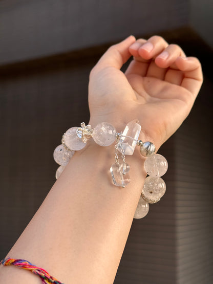 Energy Plus - Shining Diamond Quartz Bracelet