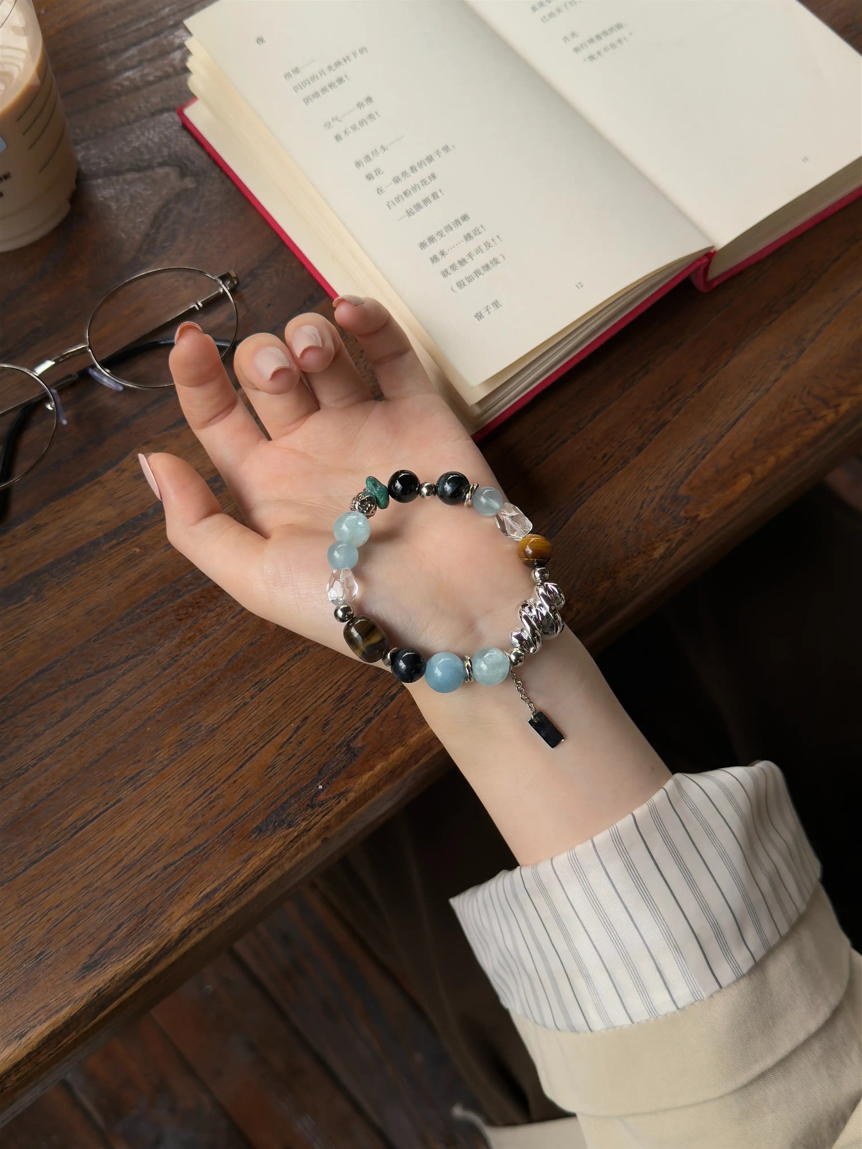 Safe Passage | Aquamarine · Tiger's Eye · Turquoise