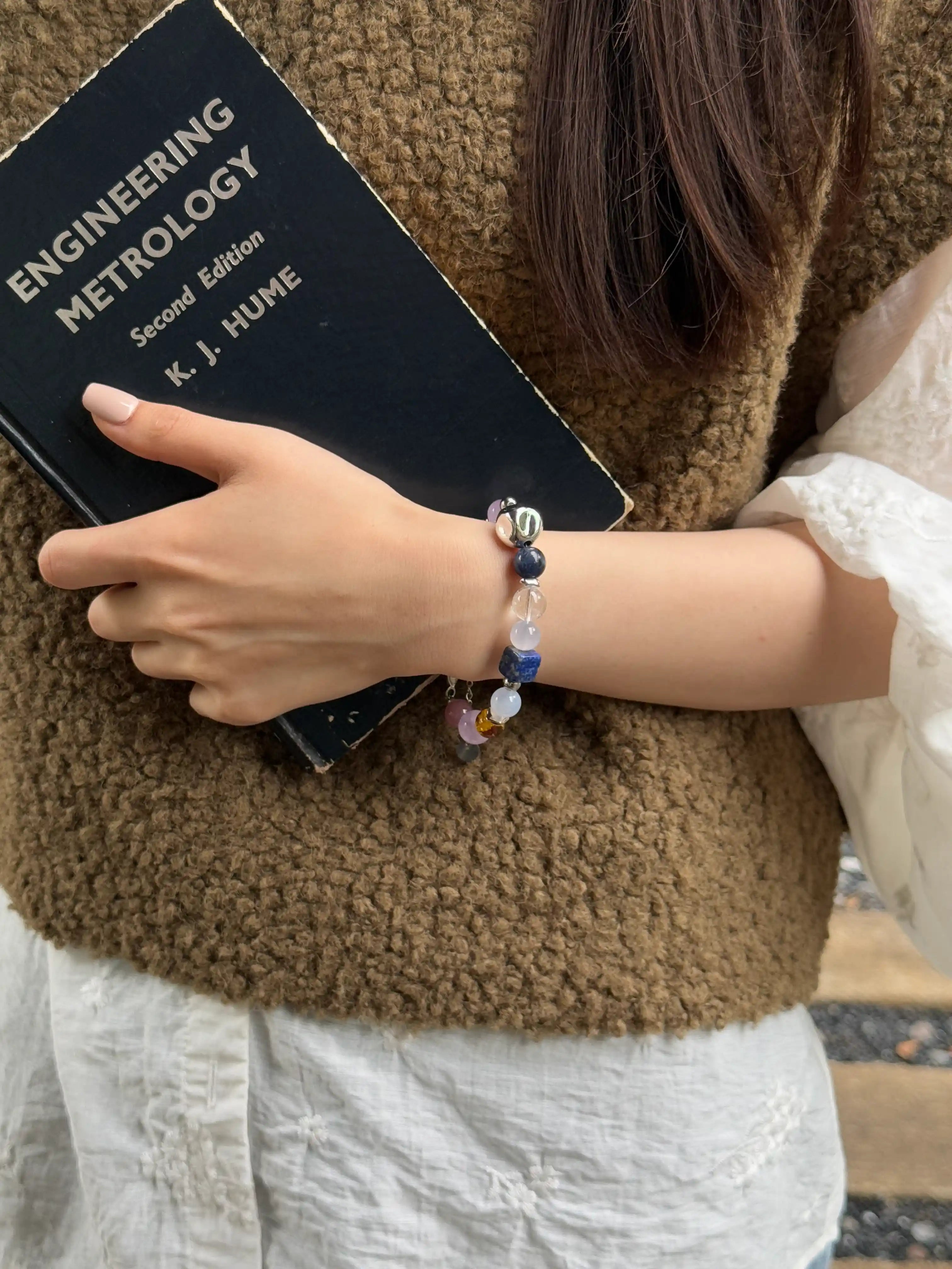The Anchor | Sodalite · Blue Lace Agate · Amber