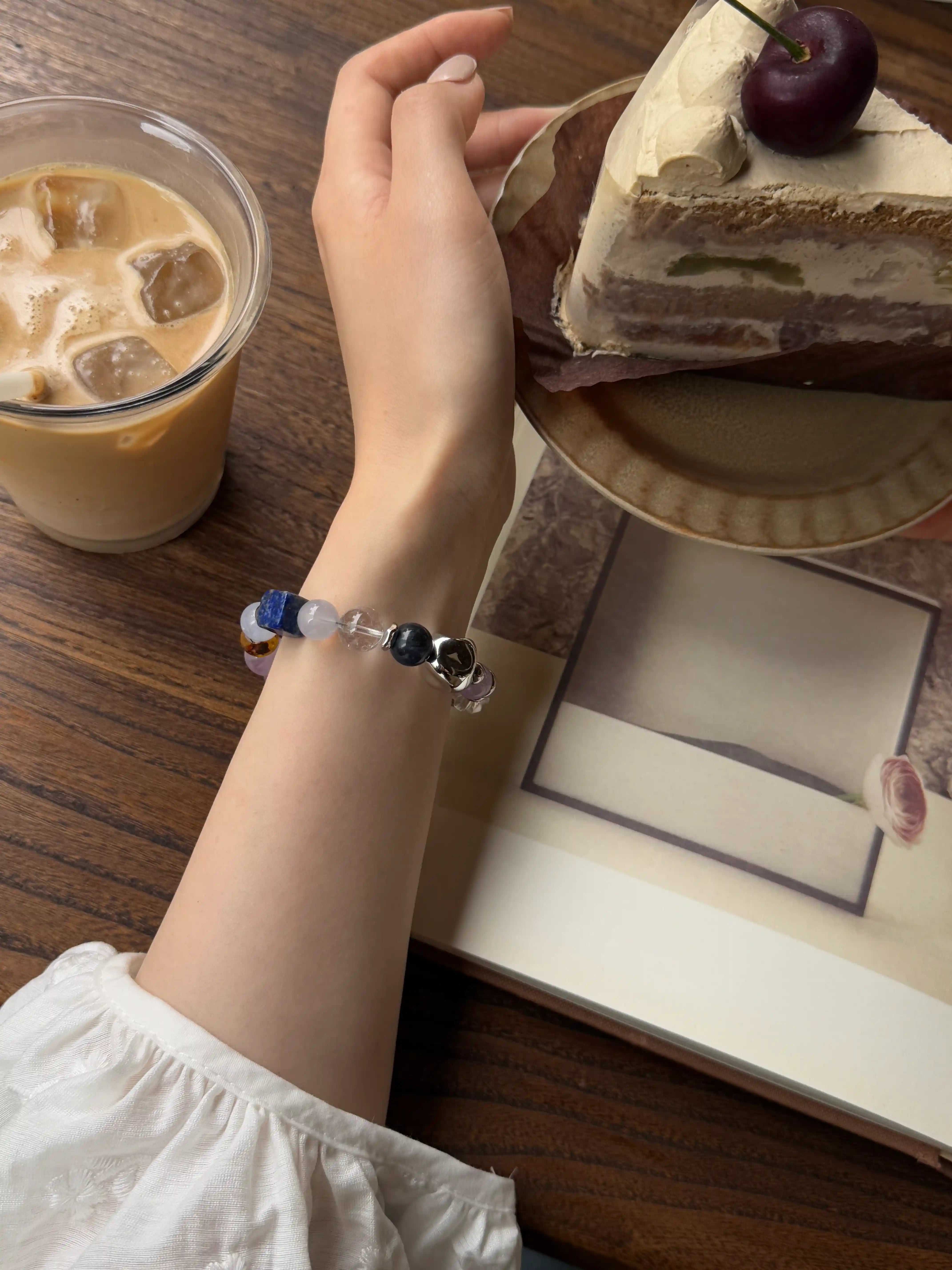 The Anchor | Sodalite · Blue Lace Agate · Amber
