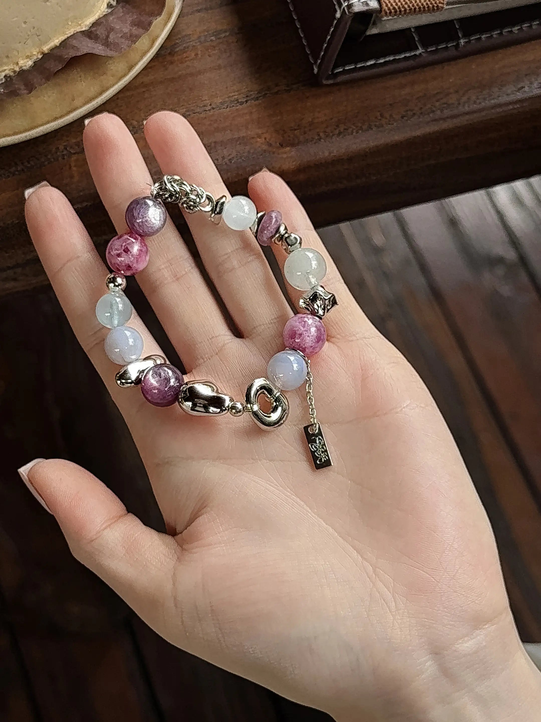 The Stillness | Aquamarine · Blue Agate · Lepidolite