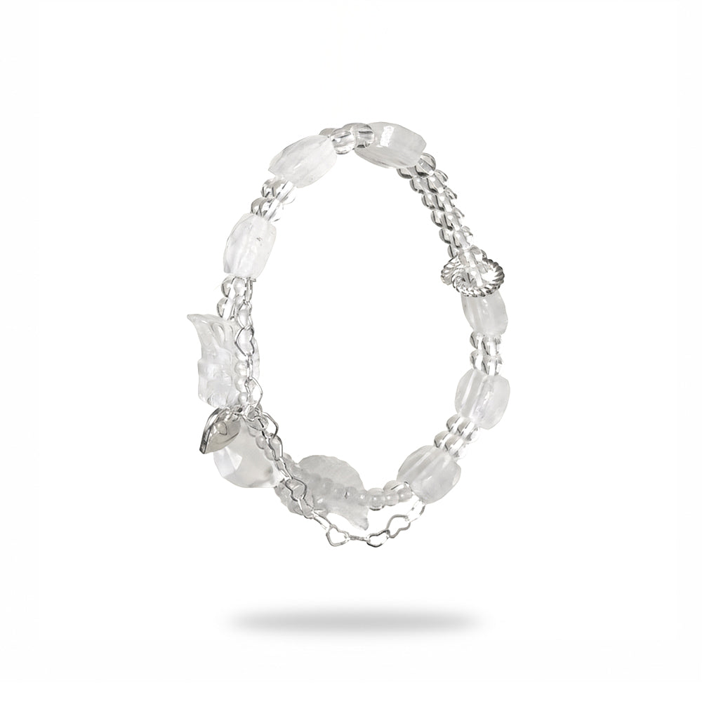 Angel’s Embrace – White Crystal Design