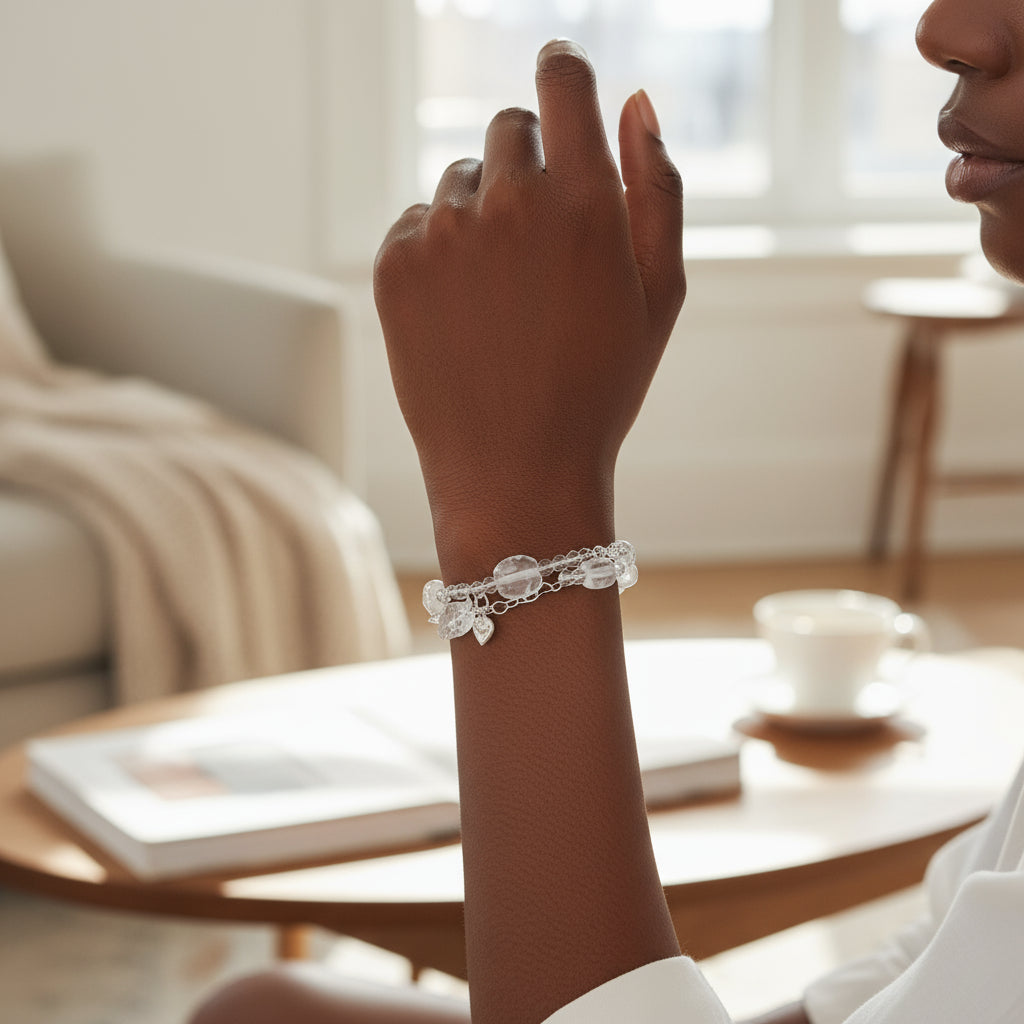 Angel’s Embrace – White Crystal Design