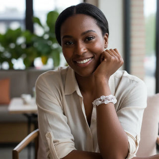 Angel’s Embrace – White Crystal Design