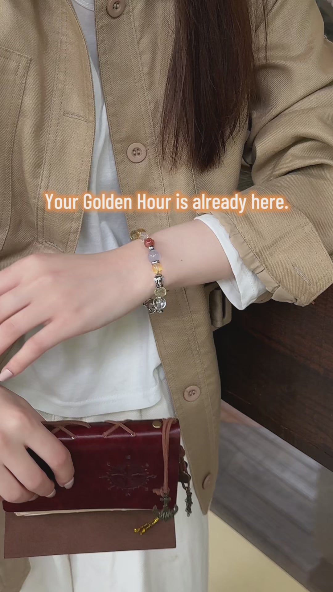 Golden Hour | Copper Rutilated Quartz · Citrine · Sunstone