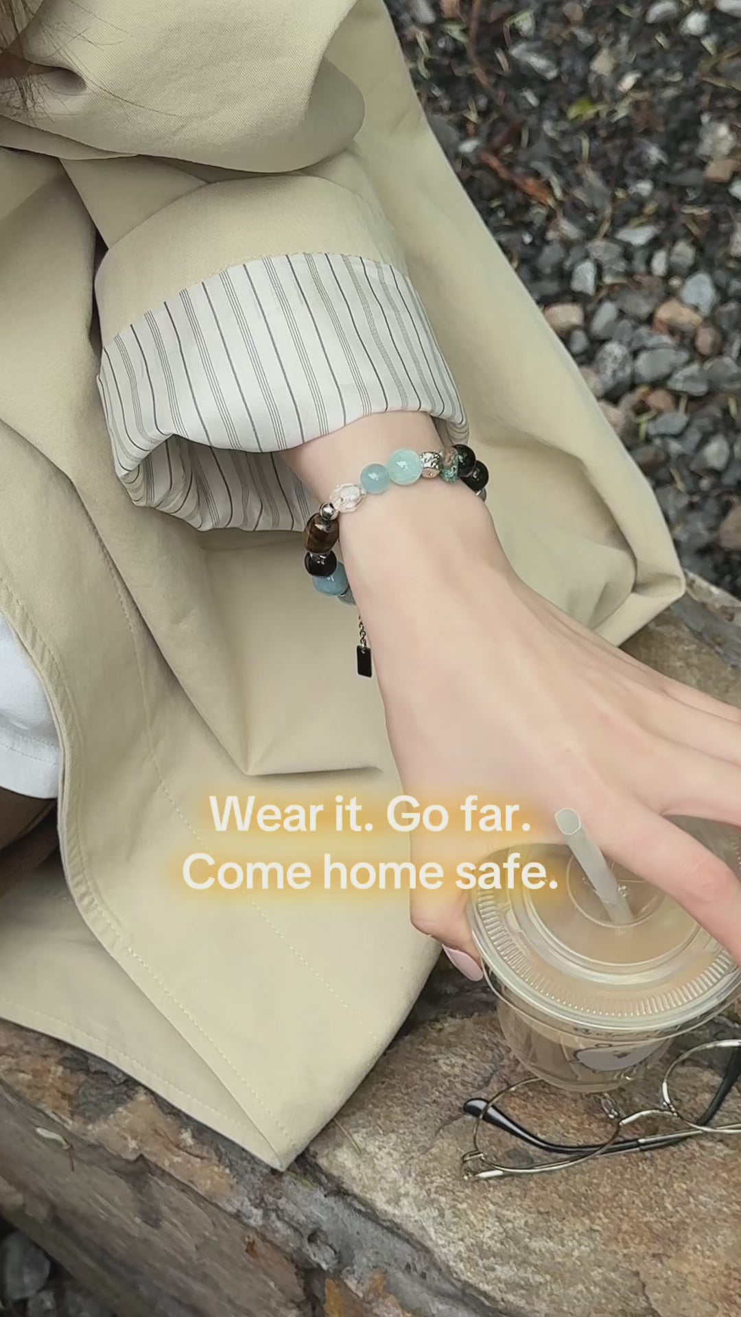 Safe Passage | Aquamarine · Tiger's Eye · Turquoise