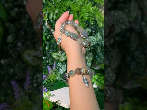 Verdant Whisper – Green Crystal Design